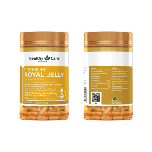 Sữa Ong Chúa Healthy Care Royal Jelly 1000mg Món Quà Thiên Nhiên Dành Tặng Cho Nhan Sắc Phái Nữ