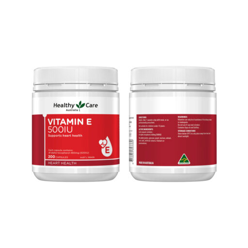 Viên Uống Bổ Sung Vitamin E Healthy Care 500iu · Bí Quyết Vàng Cho Làn Da Tươi Trẻ