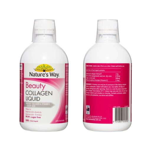 Collagen Dạng Nước Nature's Way Beauty Collagen Liquid – Bí Quyết Trẻ Hóa Làn Da Từ Bên Trong